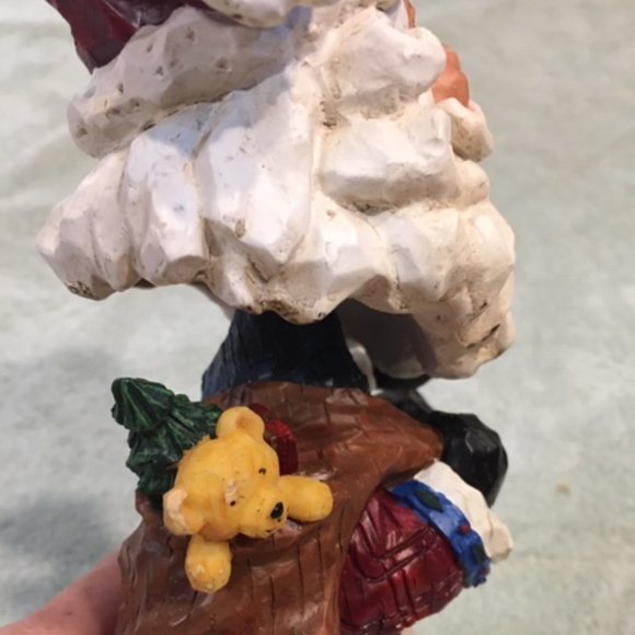 Christmas Santa Bobble Head In Original Box 9" - Picture 12 of 13